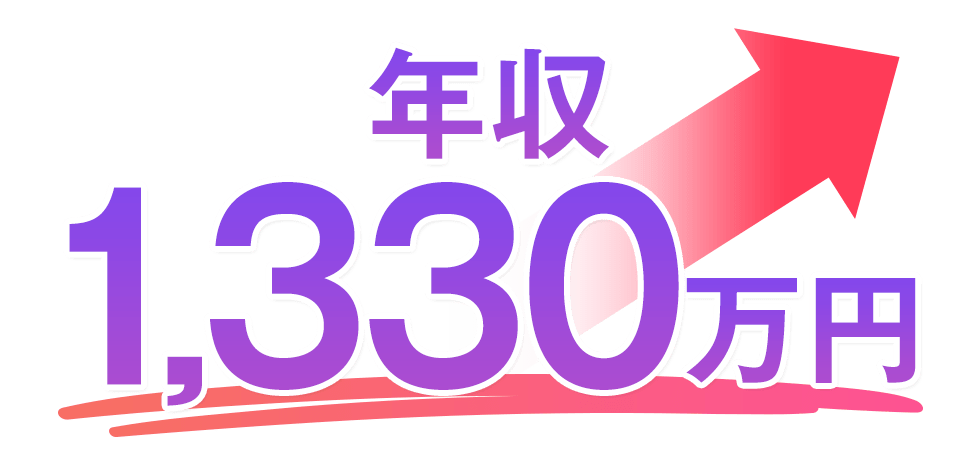 年収1330万円